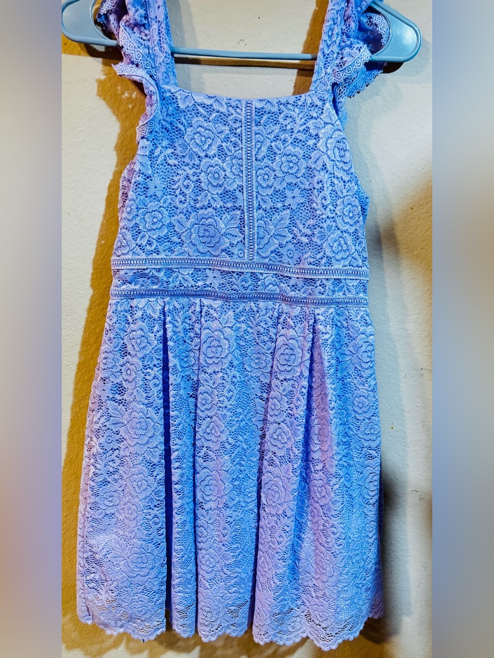 jcpenney Lavender Lace Fit-and-Flare Dress for Girls